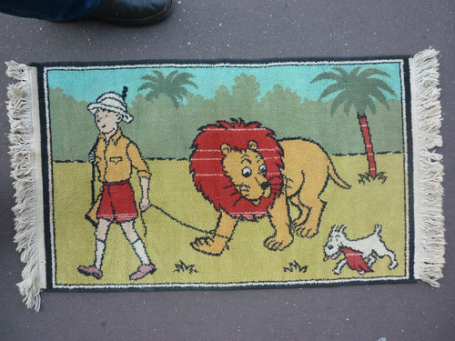 Herge tintin tapis - ,
