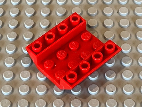 Lego red slope brick - lego,