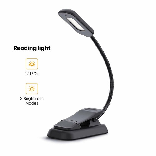 Lampe led lecture pince clip - lampe,