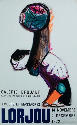 Bernard lorjou affiche - bernard,