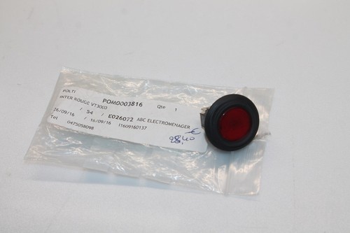 Interrupteur rouge pour - m/a,