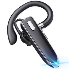 Bluetooth Headset with Microphone In-Ear Hands-Free Phone Headset Mobile Phon...