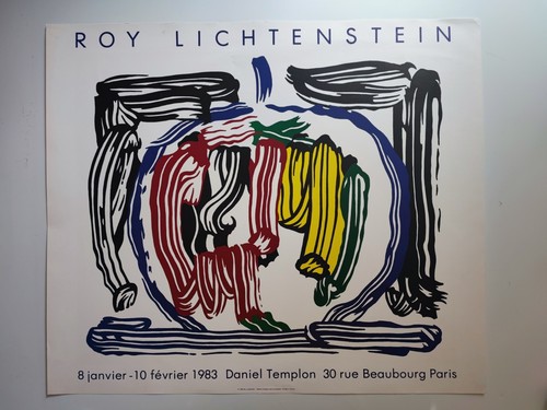 Roy lichtenstein affiche - roy,