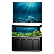 Autocollant de fond d'aquarium 3D, décoration murale d'aquarium, peinture en