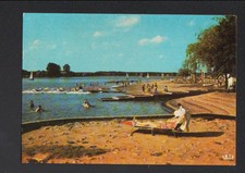 MITTERSHEIM (57) LAC VERT , BAIGNADE & PEDALO animé à la PLAGE en 1988