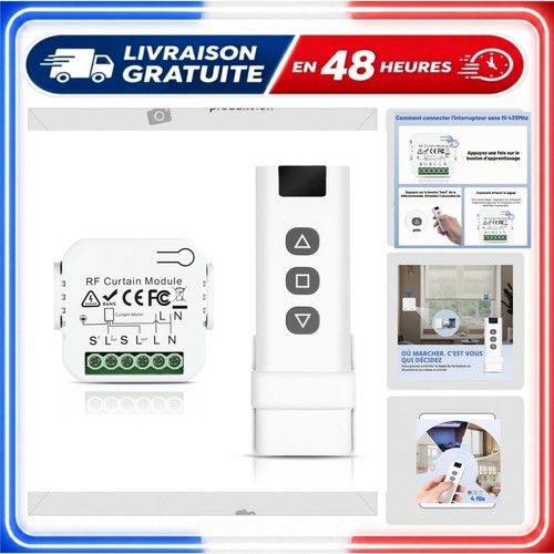 Kit commande radio volet