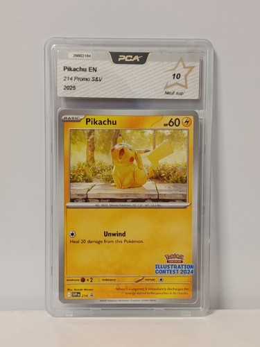 Carte pokémon pikachu - pokémon, en