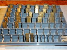 boite de jeu de lettres Gravograph pour gravures