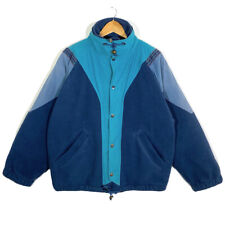 Veste Polaire Fleece Bleu Vintage 80’s (Made In France)
