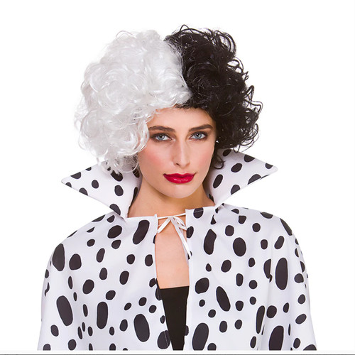 Cruella perruque dalmatien - perruque,