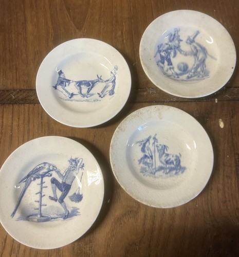 Lot assiette de - de, 4
