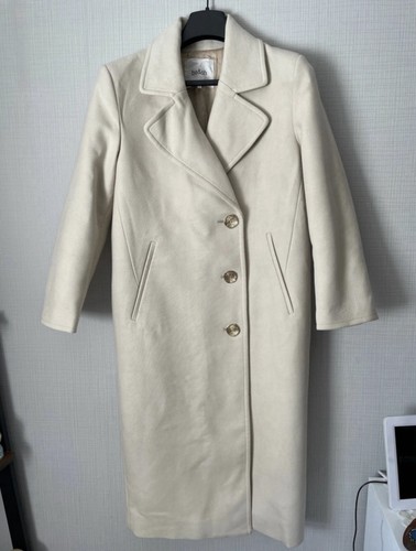 Manteau long beige - ba&sh,