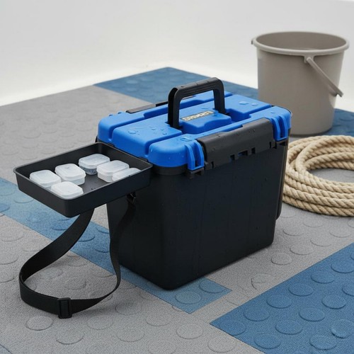 Boîte pêche assise - à,