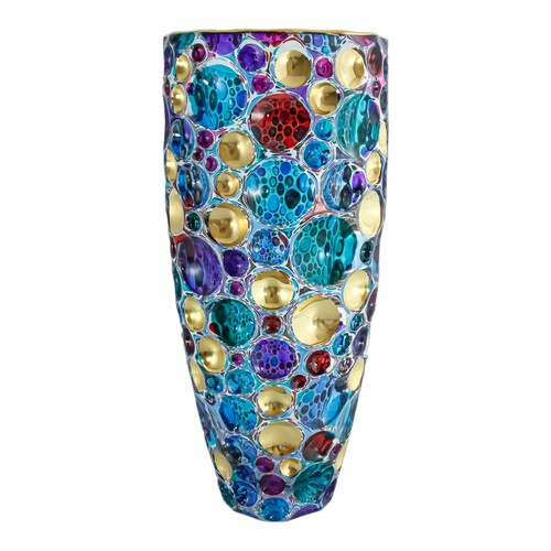 Vase verre murano bulles - murano,