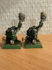 Warhammer The Old World Fantasy Orc Shaman Wizard Greenskins Orruk Metal