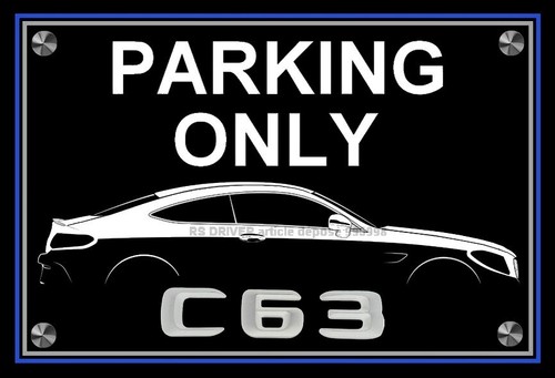 Plaque parking only mercedes - ",