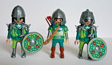 PLAYMOBIL Chevaliers du dragon vert / médiéval / guerrier / soldat / viking