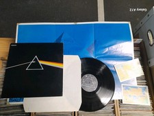 PINK FLOYD / The Dark Side Of The Moon (1973) LP French PRESS Stickers - Poster