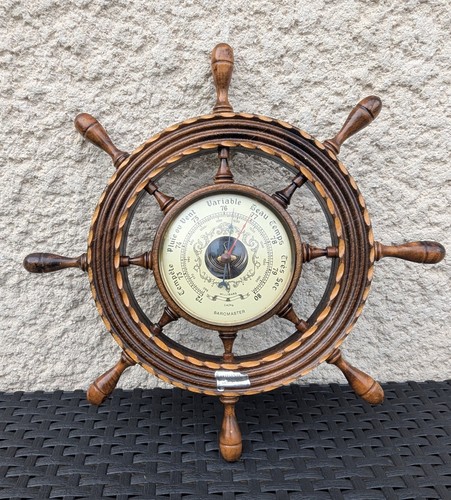 Ancien barometre barre bateau - ancien,