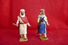 Plomb creux 2 guerriers arabes