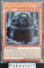 Carte YU-GI-OH! EREBUS, LE MONARQUE SOUTERRAIN RA04-FR019 UR NEUF