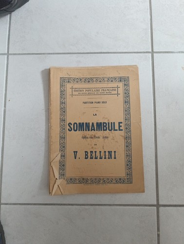 Somnanbule bellini - la, v