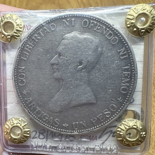 Monnaie uruguay peso - uruguay, 1917
