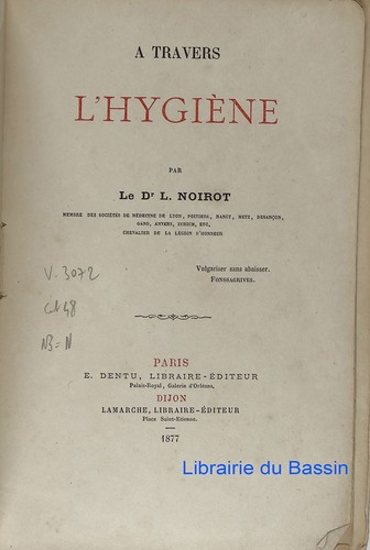 Travers hygiène l - a, dr.