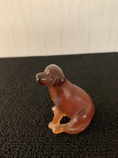 Chien en cristal de Daum