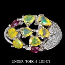 925 Argent Sterling Poire Feu