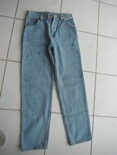 PANTALON JEANS  BLEU DYNAM REGULAR T 34/36 COTON  AGE 14 ans