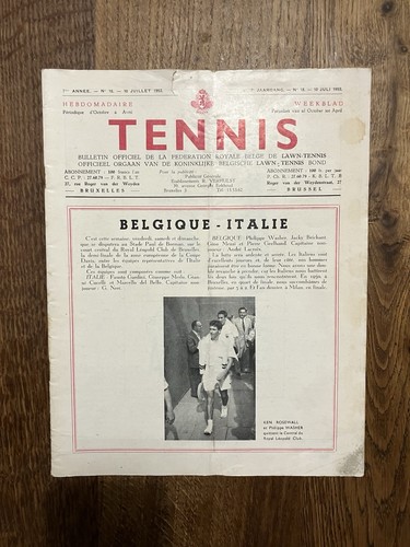 Rare magazine tennis - rare,