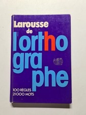 Larousse de l'orthographe |