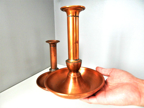 20cm paire gros bougeoir - gros,