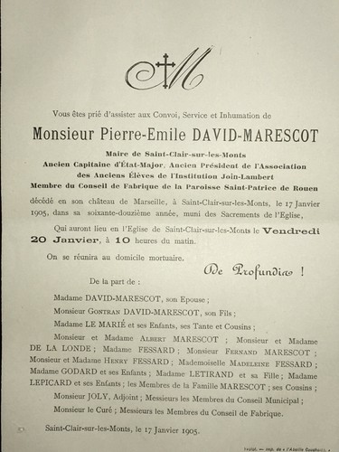 David marescot saint clair sur - saint,