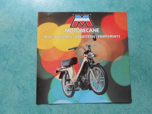 Publicité motobécane m16 - publicité,
