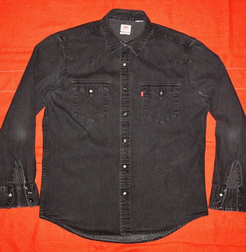 Chemise levi jean black - chemise,