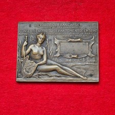 Médaille : enfants assistés conseil général de la Seine - Pillet