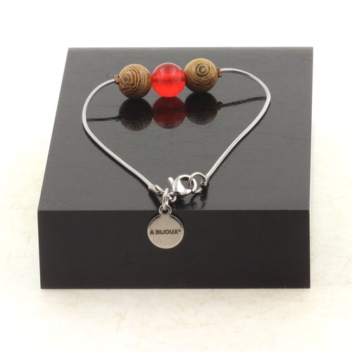 Bracelet acier inoxydable 1 - bracelet, en