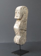 Sculpture Art Primitif en Pierre, Sumba Indonésie