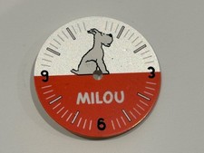 ANCIEN CADRAN MONTRE TINTIN