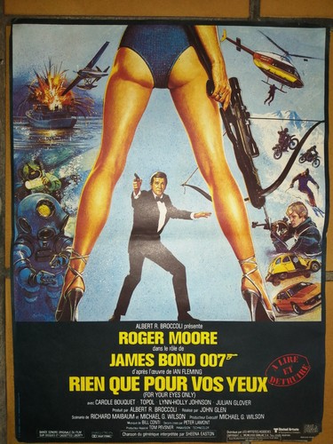 Ancienne affiche cinéma - , james