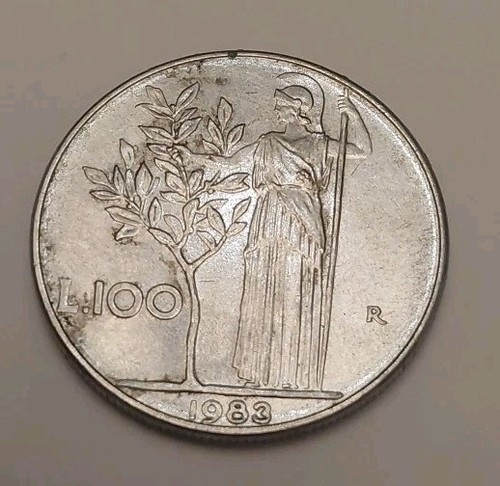 Piece italie 100 lire 1983 - italie,