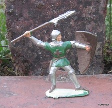 SOLDAT  GUILBERT MOYEN-AGE / FIGURINE CHEVALIER AVEC LANCE  NO STARLUX CLAIRET