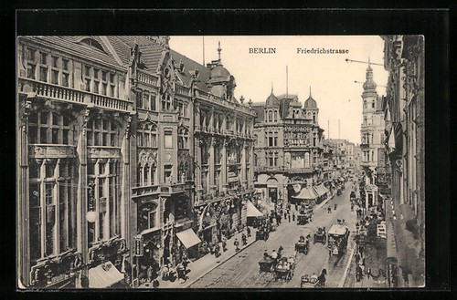 Berlin friedrichstraße avec - berlin,,