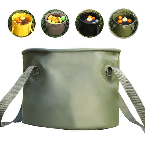 Seau pliable 20l vert sac - seau,