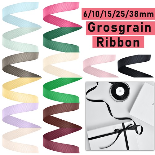Ruban gros grain - gros, 6mm
