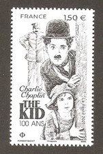 FRANCE 2021  Timbre N° 5473 CHARLIE CHAPLIN THE KID NEUF ** LUXE MNH