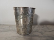 ANCIENNE TIMBALE en ARGENT Poinçonnées