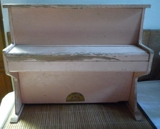 AUTHENTIQUE ET ANCIEN  Piano Enfant PIANOCOLOR Brevet JRAAS bois 1950
